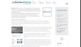 
							         Escrow Arrangement Bynder - Escrow Alliance - Escrow agent in ...								  
							    