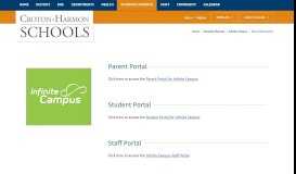 
							         ESD Student/Parent Portal - Croton-Harmon Schools								  
							    