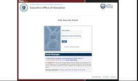 
							         ESE Security Portal								  
							    