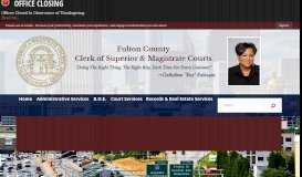 
							         eServices | Fulton County Superior Court, GA								  
							    