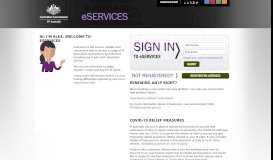 
							         eServices - IPA eServices (Login)								  
							    