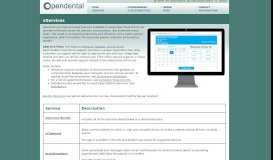
							         eServices - Open Dental Software Manual								  
							    