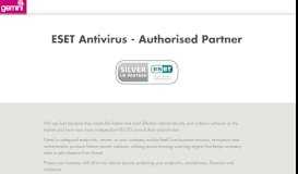 
							         ESET Antivirus | Partners | Gemini Group								  
							    