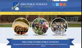 
							         Esko Public Schools: Home								  
							    