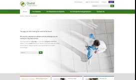 
							         ESP Drug Testing Portal - Quest Diagnostics								  
							    