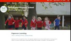 
							         Espresso Learning | Marshgate Primary School								  
							    