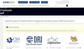 
							         ESS (Employee Self Service) - System Computing Services - Nevada ...								  
							    