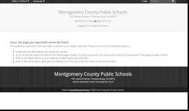 
							         ESS Login Instructions - Montgomery County Public Schools								  
							    