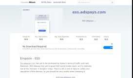 
							         Ess.adspays.com website. Login.								  
							    