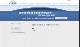 
							         Esse Health's Patient Portal - Esse Health								  
							    
