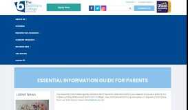 
							         Essential Information Guide for Parents | Birkenhead Sixth Form College								  
							    
