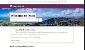 
							         Essex County Council								  
							    