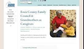 
							         Essex County Family Council & Grandmothers as Caregivers | SPAN ...								  
							    