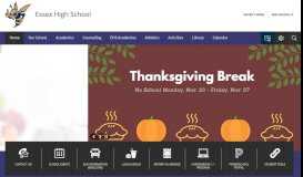 
							         Essex High School / Homepage - Essex Westford School District								  
							    