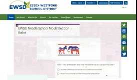 
							         Essex Westford School District								  
							    