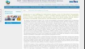 
							         ESSO - Indian National Centre for Ocean Information Services - Incois								  
							    