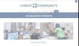 
							         Established Patients - Christ Community Health								  
							    