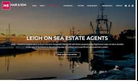 
							         Estate Agents Leigh On Sea - Local Property Experts | Hair & Sons								  
							    