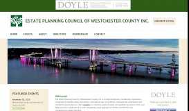 
							         Estate Planning Council of Westchester County Inc. - Estate Planners ...								  
							    