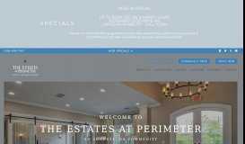 
							         Estates at Perimeter - Luxury 1, 2 & 3 Bedroom Augusta Apartments								  
							    