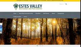 
							         Estes Park Campground at East Portal | Estes Valley Recreation and ...								  
							    