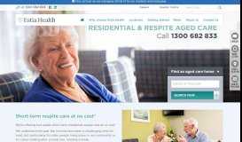 
							         Estia Health Aged Care: Australian Aged Care | Aged Care ...								  
							    
