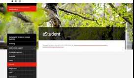 
							         eStudent - Student Systems and Business Improvement | University ...								  
							    