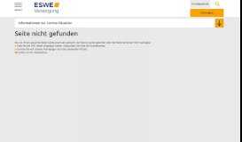 
							         ESWE Online STROM - ESWE Versorgung								  
							    