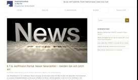 
							         E.T.A. Hoffmann Portal: Neuer Newsletter - melden Sie sich jetzt an ...								  
							    