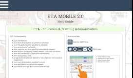 
							         ETA MOBILE 2.0 - Talon Systems								  
							    