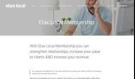 
							         Etax Local Membership								  
							    