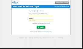 
							         Etax Login | Existing Users Login to Your Secure Etax Account | Etax ...								  
							    
