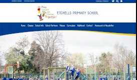 
							         Etchells Primary School								  
							    
