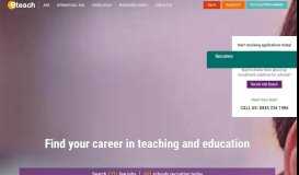 
							         eTeach: Teaching Jobs and Recruitment								  
							    