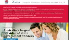 
							         eTendering - Home - NSW Government								  
							    