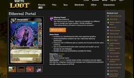 
							         Ethereal Portal - WoW TCG Loot								  
							    