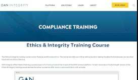 
							         Ethics & Integrity Training Course - Business Anti-Corruption Portal								  
							    