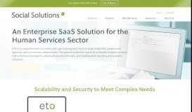 
							         ETO - Enterprise Nonprofit Software | Social Solutions								  
							    