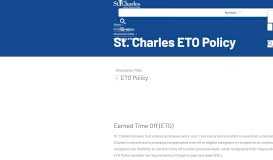
							         ETO | St. Charles Health System								  
							    