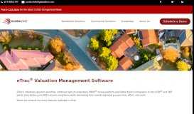 
							         eTrac – Valuation Management Platform - Global DMS								  
							    
