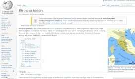 
							         Etruscan history - Wikipedia								  
							    