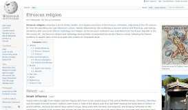 
							         Etruscan religion - Wikipedia								  
							    