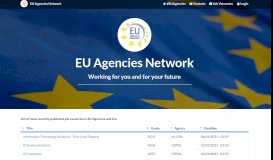 
							         EU Agencies Network | Extranet								  
							    