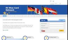 
							         EU Blue Card Network								  
							    