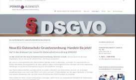 
							         EU-Datenschutz-Grundverordnung (DSGVO) - Online-Marketing ...								  
							    