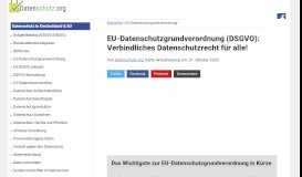 
							         EU-Datenschutzgrundverordnung I Datenschutz 2019 - Datenschutz.org								  
							    