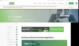 
							         EU General Data Protection Regulation - IAPP								  
							    
