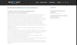 
							         EU-Monitor für SAP®-Systeme / GLB-Onlineportal | CSF-Gruppe								  
							    