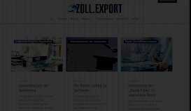
							         EU-Trader-Portal in Betrieb - zoll-export.de								  
							    