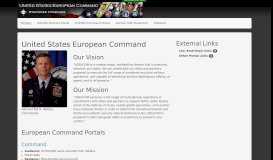 
							         EUCOM Portal Landing Page								  
							    